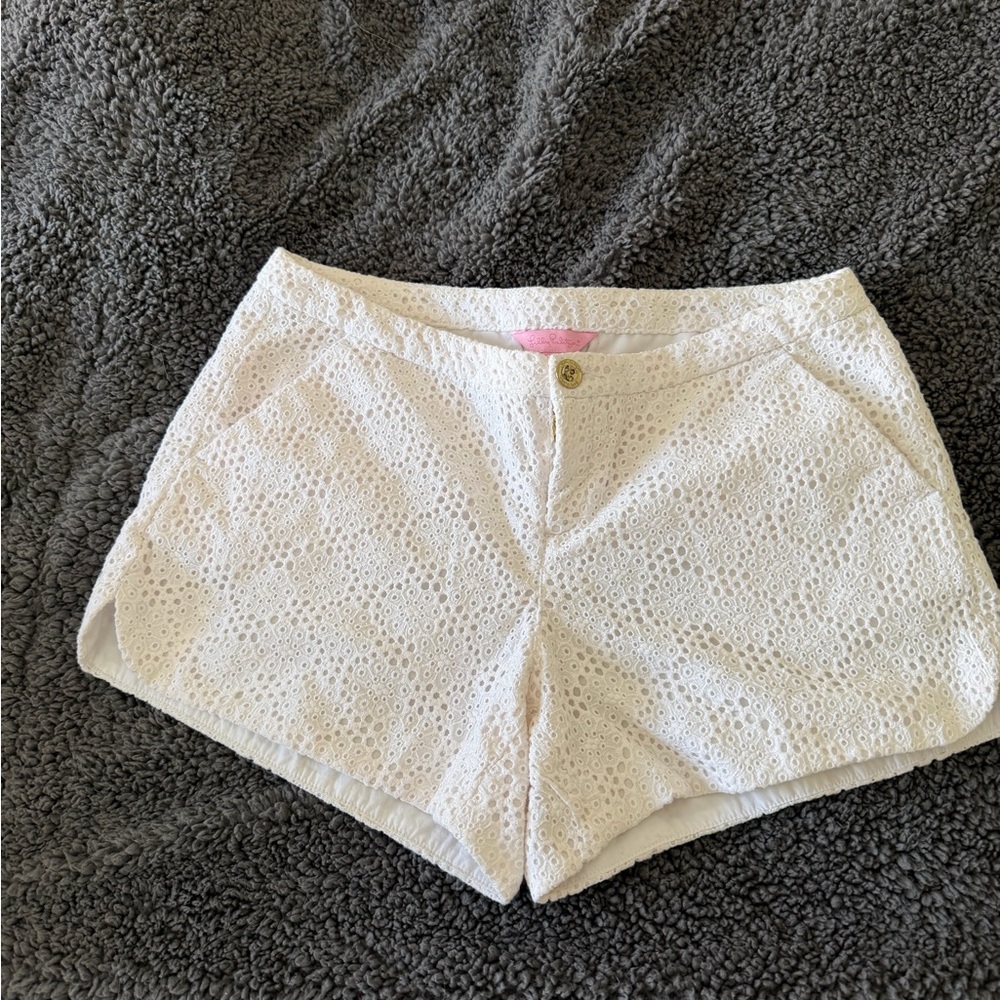 Lilly Pulitzer White Shorts
